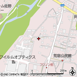栃木県佐野市小中町857周辺の地図