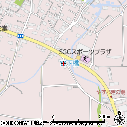 栃木県佐野市小中町427周辺の地図