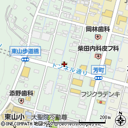 眼鏡市場　足利トンネル通り店周辺の地図