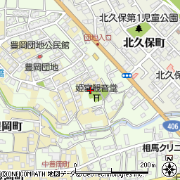 姫宮公園周辺の地図