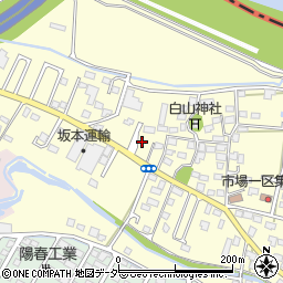 群馬県太田市市場町1111周辺の地図
