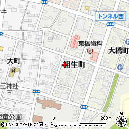 栃木県足利市相生町384-31周辺の地図