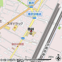 栃木県小山市喜沢200周辺の地図