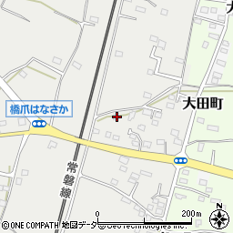 茨城県笠間市橋爪915周辺の地図