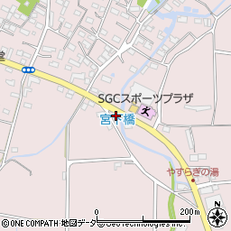 栃木県佐野市小中町220周辺の地図