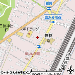 栃木県小山市喜沢1242周辺の地図