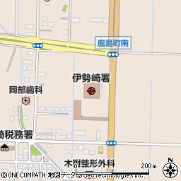 伊勢崎警察署周辺の地図