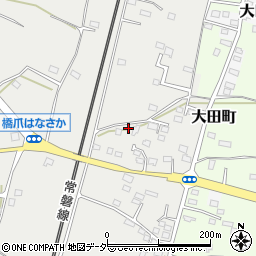 茨城県笠間市橋爪916周辺の地図