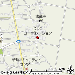 株式会社Ｄ．Ｉ．Ｃコーポレーション　第二工場周辺の地図