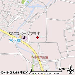 栃木県佐野市小中町214周辺の地図
