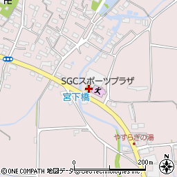 栃木県佐野市小中町207周辺の地図