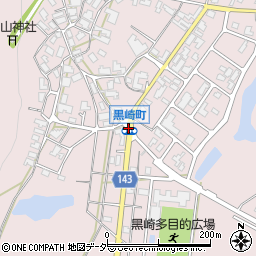 黒崎町周辺の地図