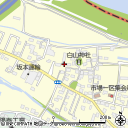 群馬県太田市市場町1108周辺の地図