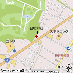 栃木県小山市喜沢1233周辺の地図