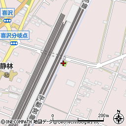 栃木県小山市喜沢216周辺の地図