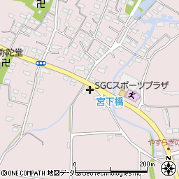 栃木県佐野市小中町1076周辺の地図