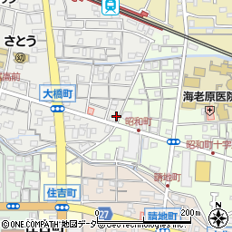 間仁田歯科医院周辺の地図