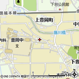 群馬県高崎市中豊岡町341周辺の地図