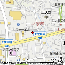 マクドナルド東高崎店周辺の地図