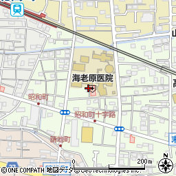 群馬県高崎市昭和町103周辺の地図