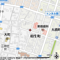 栃木県足利市相生町388-13周辺の地図