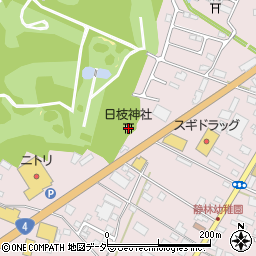 栃木県小山市喜沢1239周辺の地図