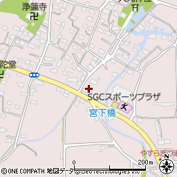 栃木県佐野市小中町1075周辺の地図
