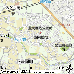 群馬県高崎市下豊岡町500-27周辺の地図