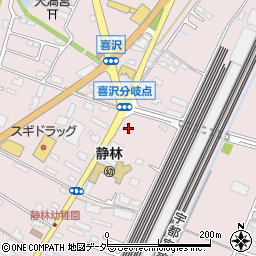 栃木県小山市喜沢202周辺の地図