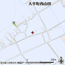 栃木県栃木市大平町西山田2951周辺の地図
