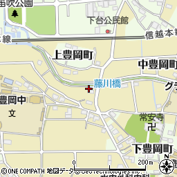 群馬県高崎市中豊岡町338周辺の地図