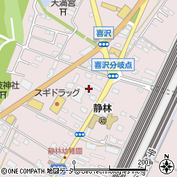 栃木県小山市喜沢1174周辺の地図