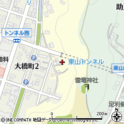 栃木県足利市助戸大橋町1856周辺の地図