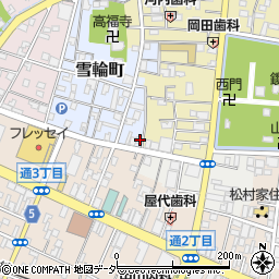 栃木県足利市雪輪町2413周辺の地図