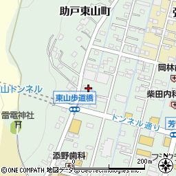 栃木県足利市助戸東山町931周辺の地図