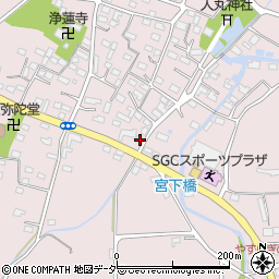 栃木県佐野市小中町1030周辺の地図