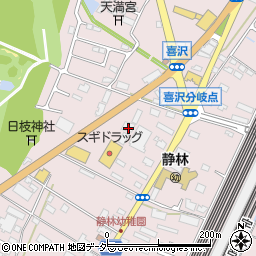 栃木県小山市喜沢1258周辺の地図
