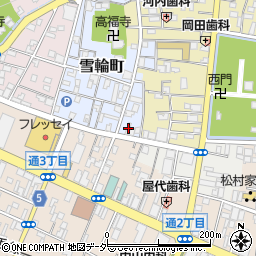 栃木県足利市雪輪町2417周辺の地図