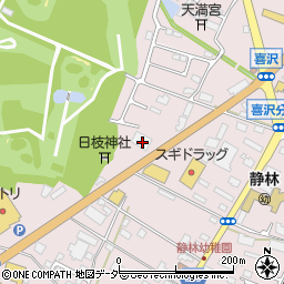 栃木県小山市喜沢1252周辺の地図