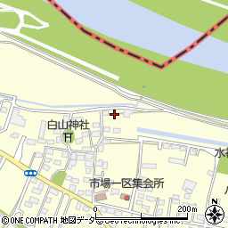 群馬県太田市市場町1121周辺の地図