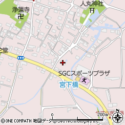 栃木県佐野市小中町1074周辺の地図