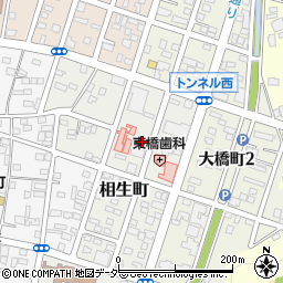 栃木県足利市相生町387-29周辺の地図