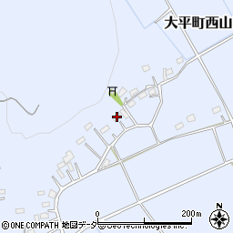 栃木県栃木市大平町西山田3248周辺の地図