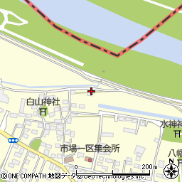 群馬県太田市市場町1121-31周辺の地図