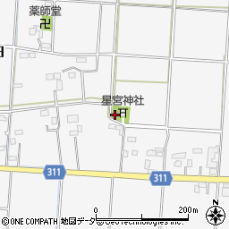 上初田東公民館周辺の地図