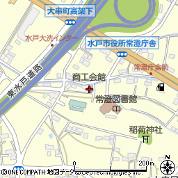 水戸市常澄商工会周辺の地図