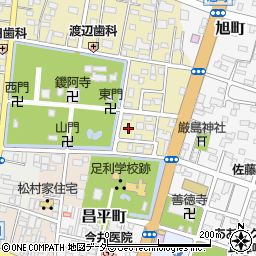松葉寺周辺の地図