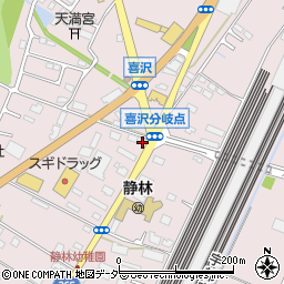栃木県小山市喜沢1172周辺の地図