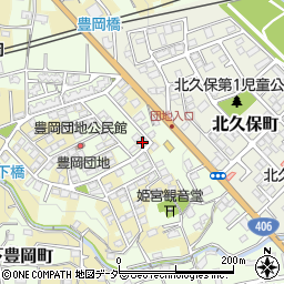 群馬県高崎市中豊岡町527周辺の地図