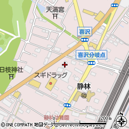 栃木県小山市喜沢1259周辺の地図
